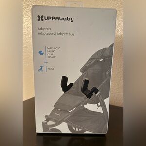 UPPAbaby Ridge Car Seat Adapters Black | Fits Nuna Maxi-Cosi Cybex BeSafe